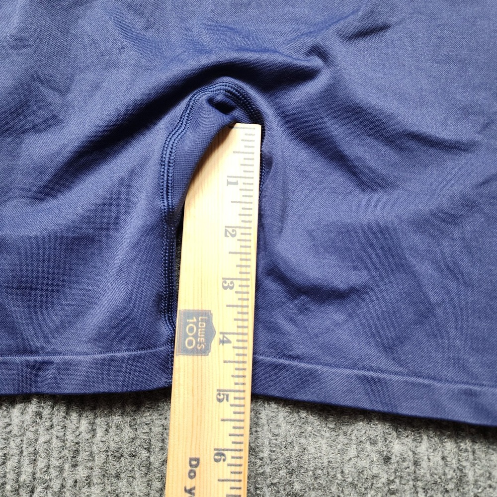PINK Victoria's Secret High Waisted Seamless Biker Shorts Blue Purple Small - Picture 4 of 9